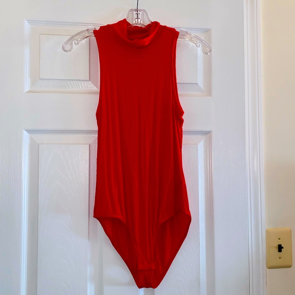 Red Bodysuit - Wild Fable